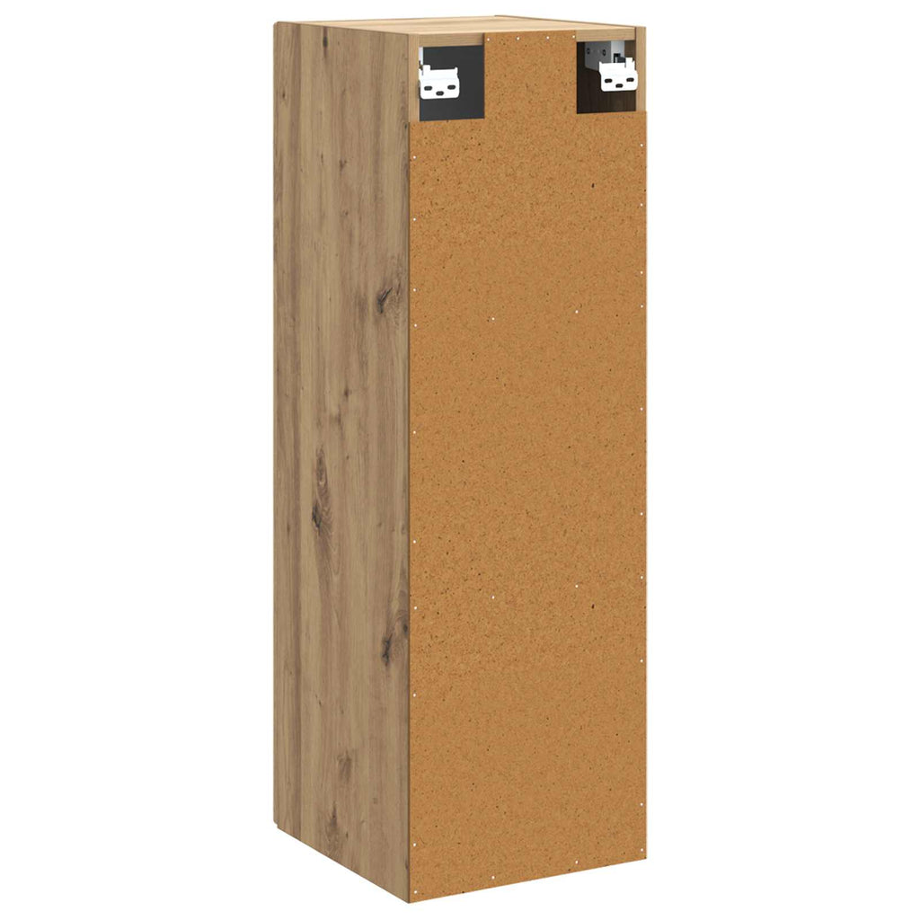 Wandmontierter Badezimmerschrank Artisan-Eiche