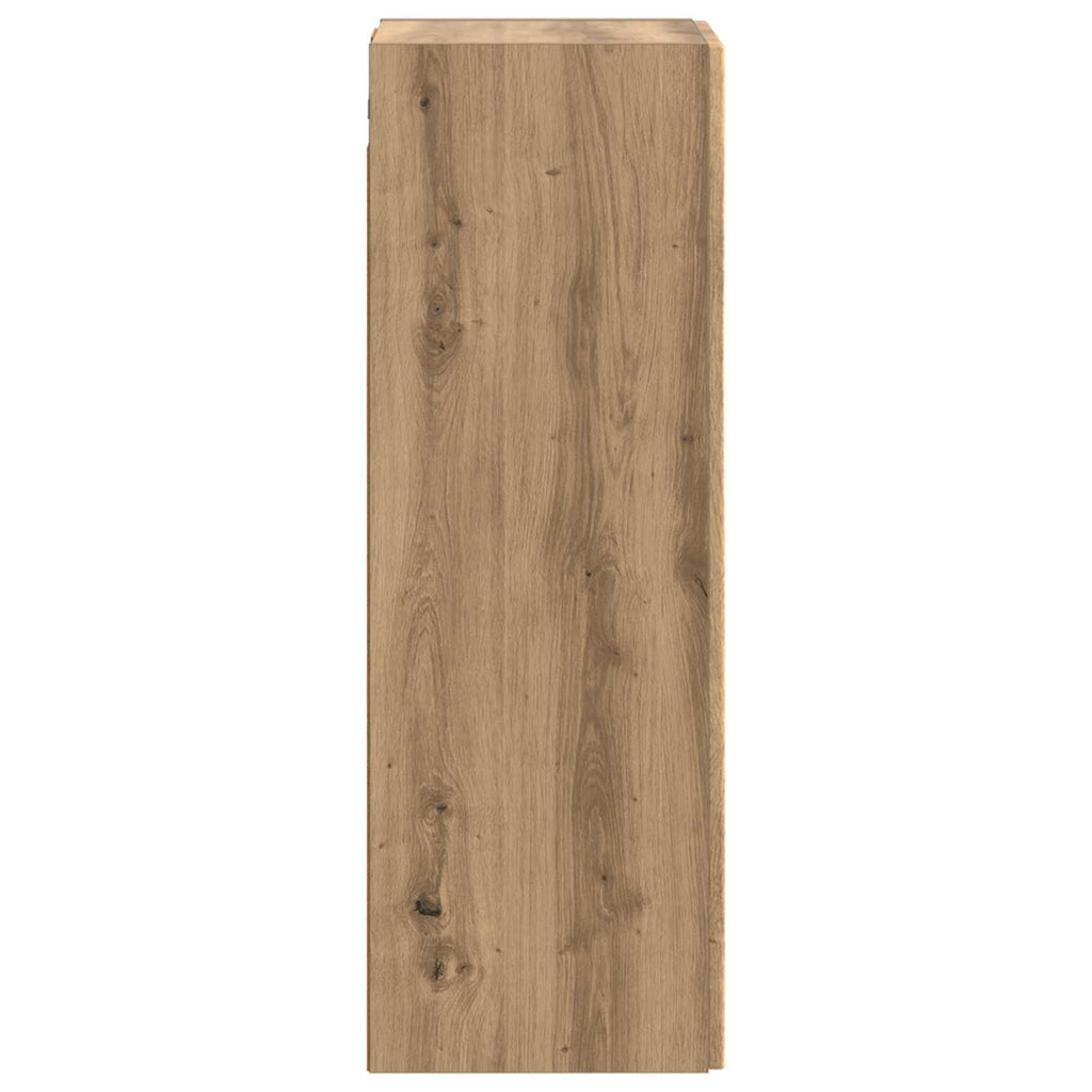 Wandmontierter Badezimmerschrank Artisan-Eiche