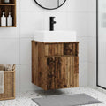 Wandmontierter Waschbecken Vanity Altholz 39 x 41 x 62,5 cm