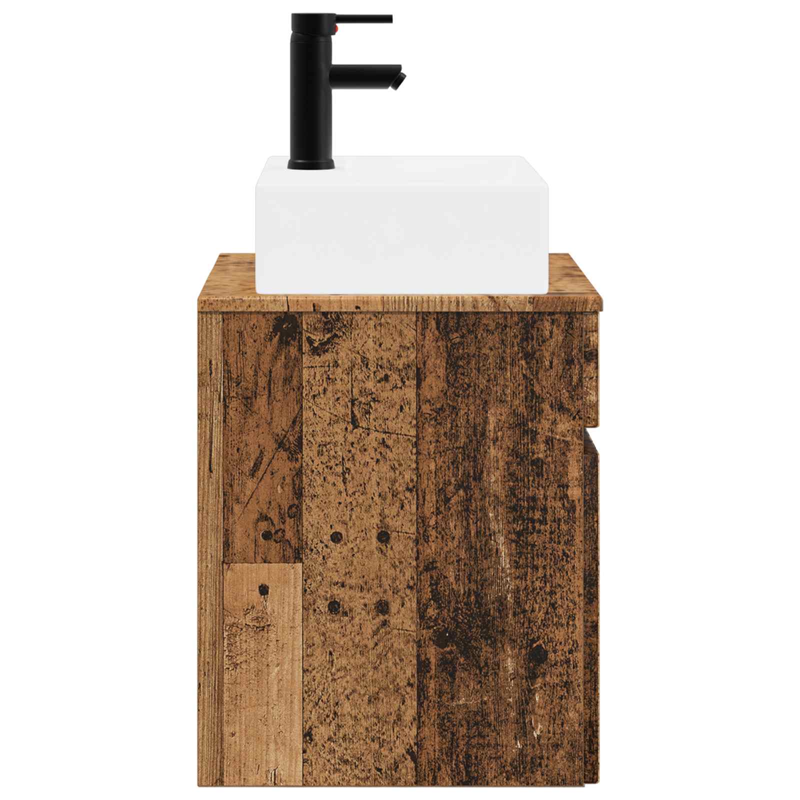 Wandmontierter Waschbecken Vanity Altholz 39 x 41 x 62,5 cm