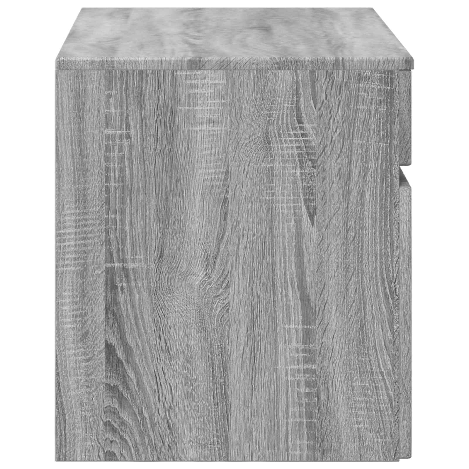 Wandmontierter Badezimmerschrank Grau Sonoma 59 x 44,5 x 50 cm