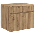 Wandmontierter Badezimmerschrank Artisan-Eiche