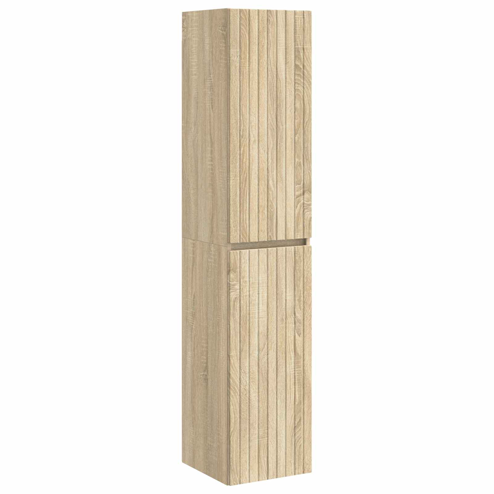 Wandmontierter Badezimmerschrank Sonoma-Eiche