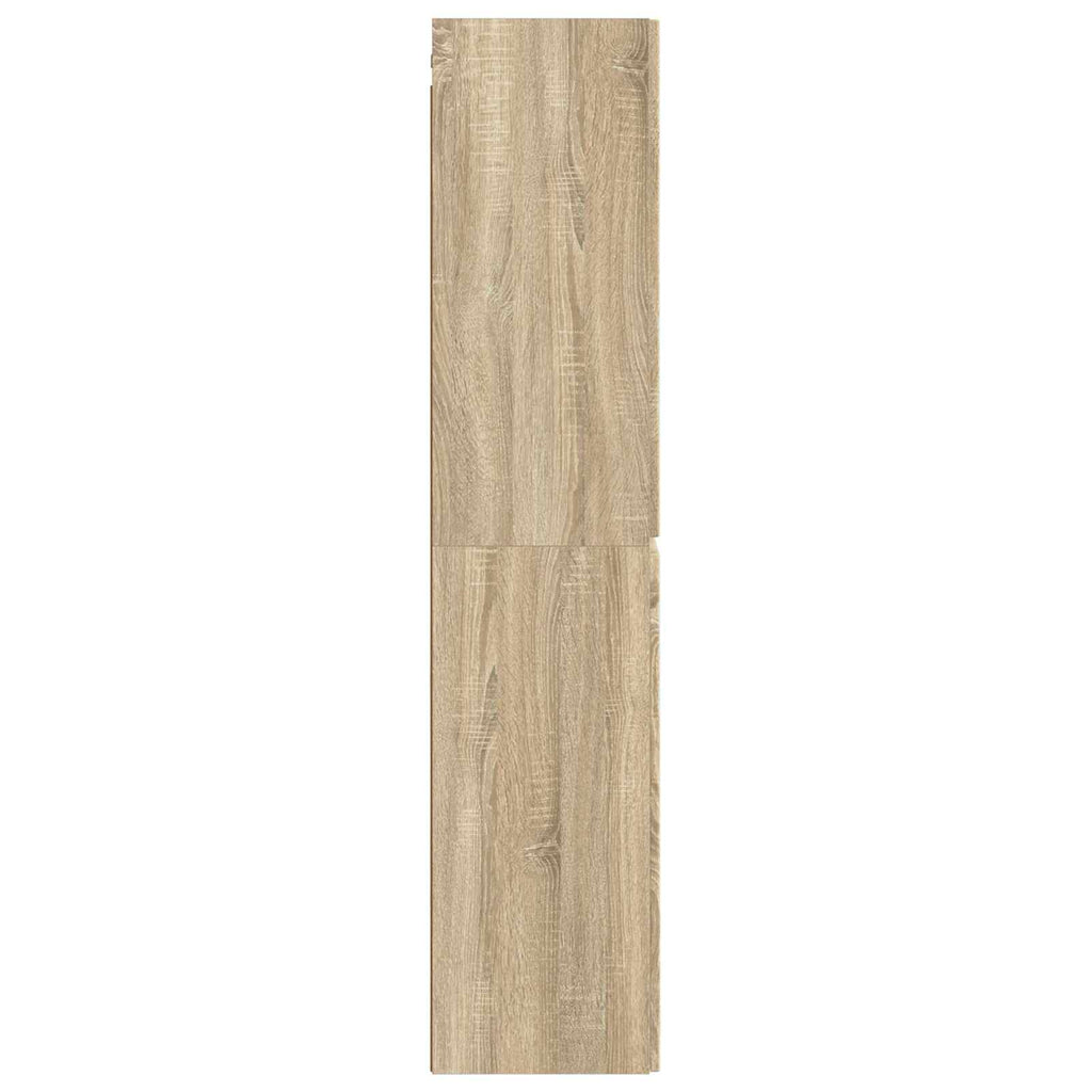 Wandmontierter Badezimmerschrank Sonoma-Eiche