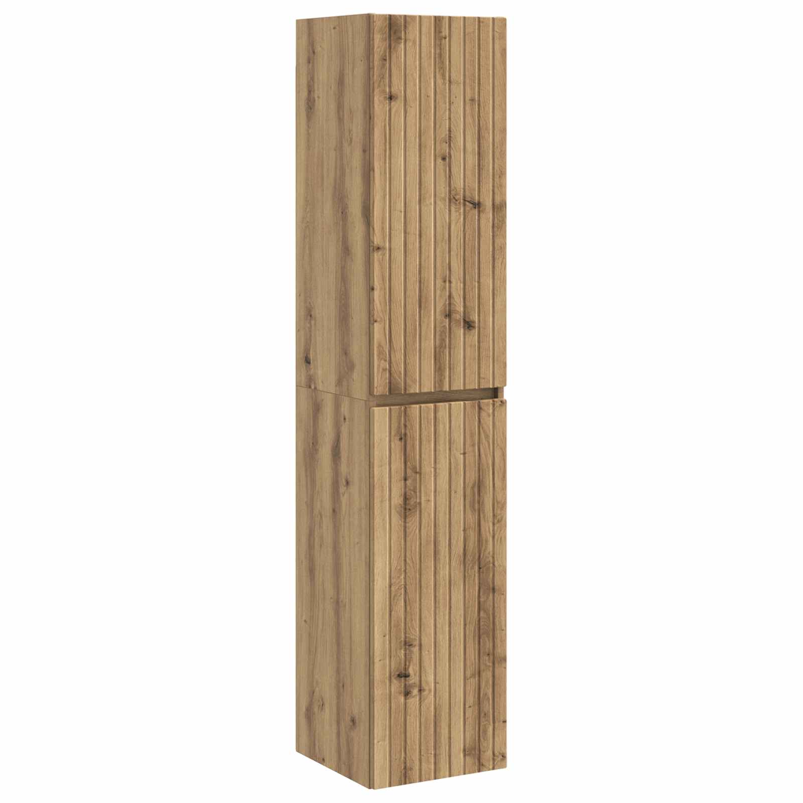 Wandmontierter Badezimmerschrank Artisan-Eiche