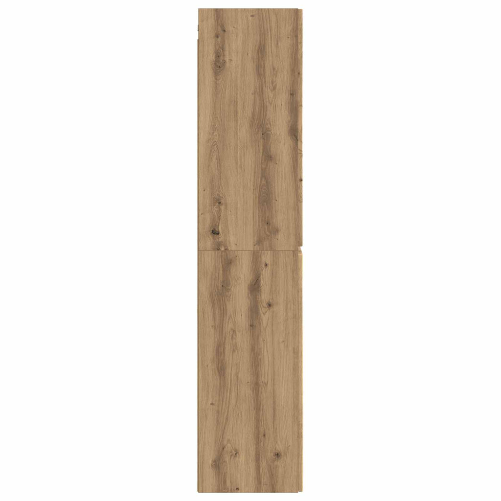 Wandmontierter Badezimmerschrank Artisan-Eiche
