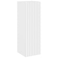 Wandmontierter Badezimmerschrank Weiß 33 x 34,5 x 100 cm