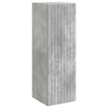 Wandmontierter Badezimmerschrank Betongrau 33 x 34,5 x 100 cm