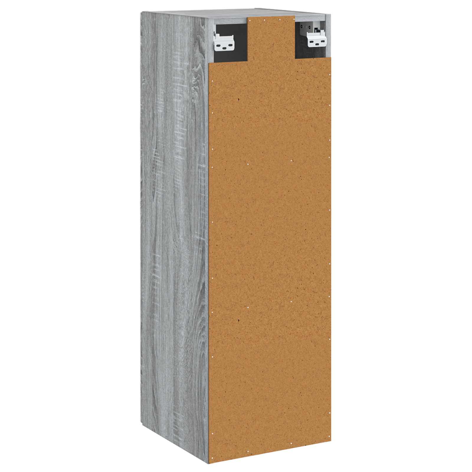 Wandmontierter Badezimmerschrank Grau Sonoma 33 x 34,5 x 100 cm