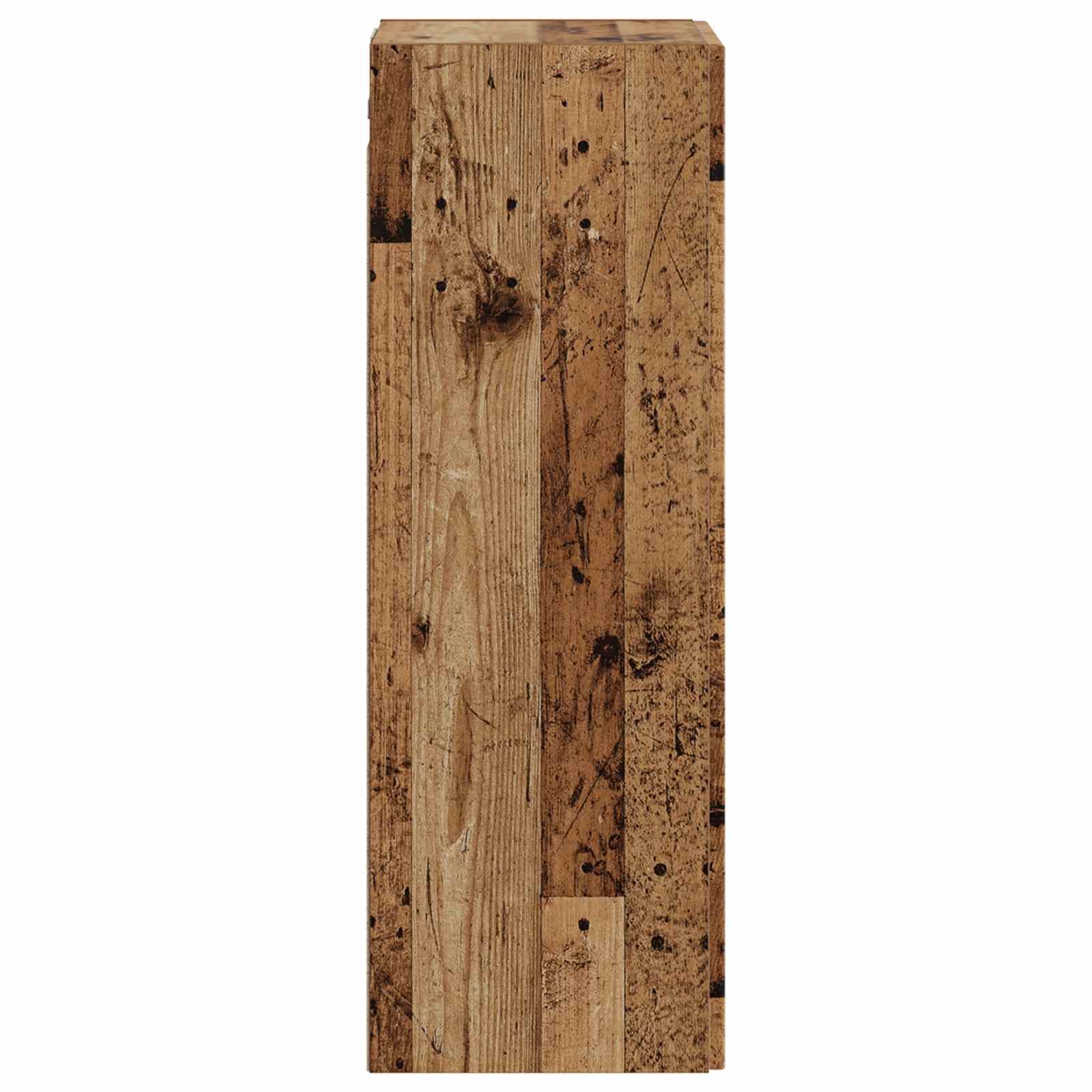 Wandmontierter Badezimmerschrank Altholz 33 x 34,5 x 100 cm