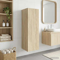 Wandmontierter Badezimmerschrank Sonoma-Eiche 33 x 34,5 x 60 cm
