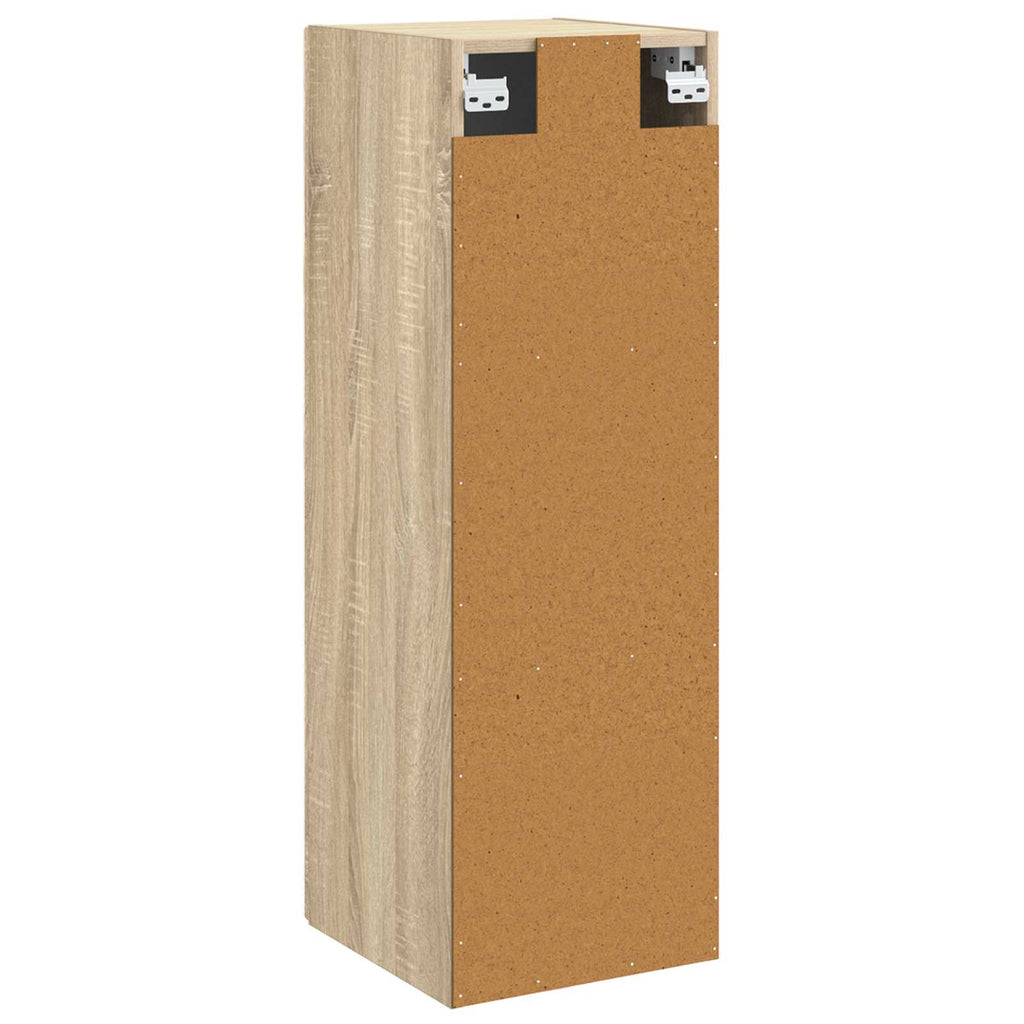 Wandmontierter Badezimmerschrank Sonoma-Eiche 33 x 34,5 x 60 cm