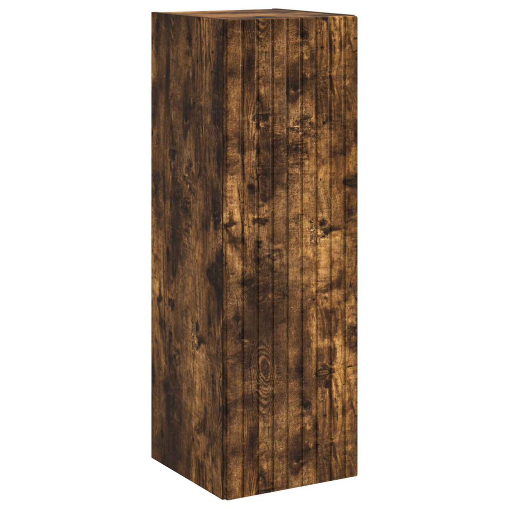 Wandmontierter Badezimmerschrank Geräucherte Eiche