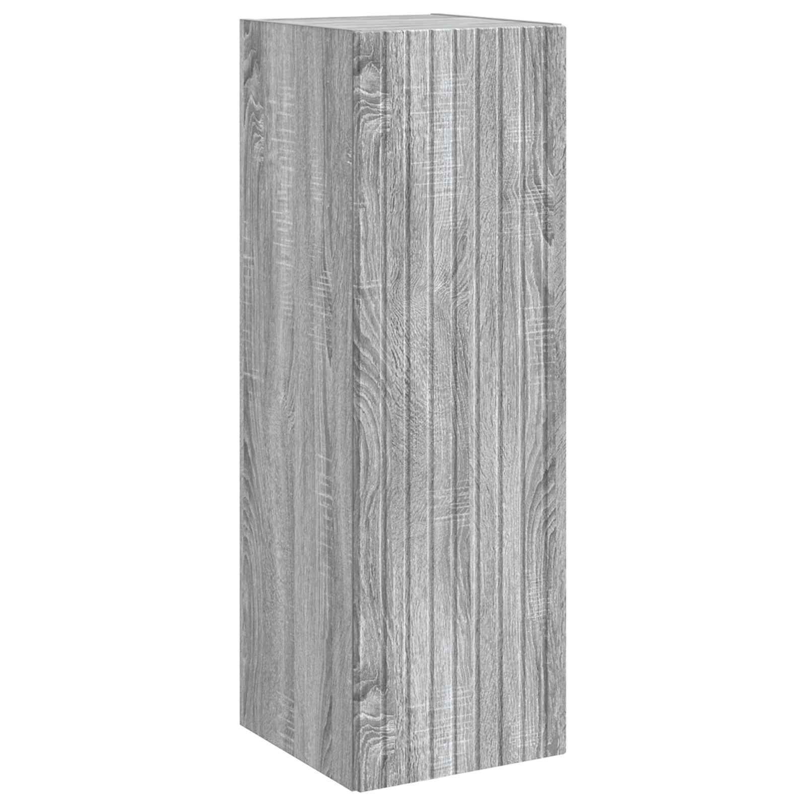 Wandmontierter Badezimmerschrank Grau Sonoma 33 x 34,5 x 60 cm