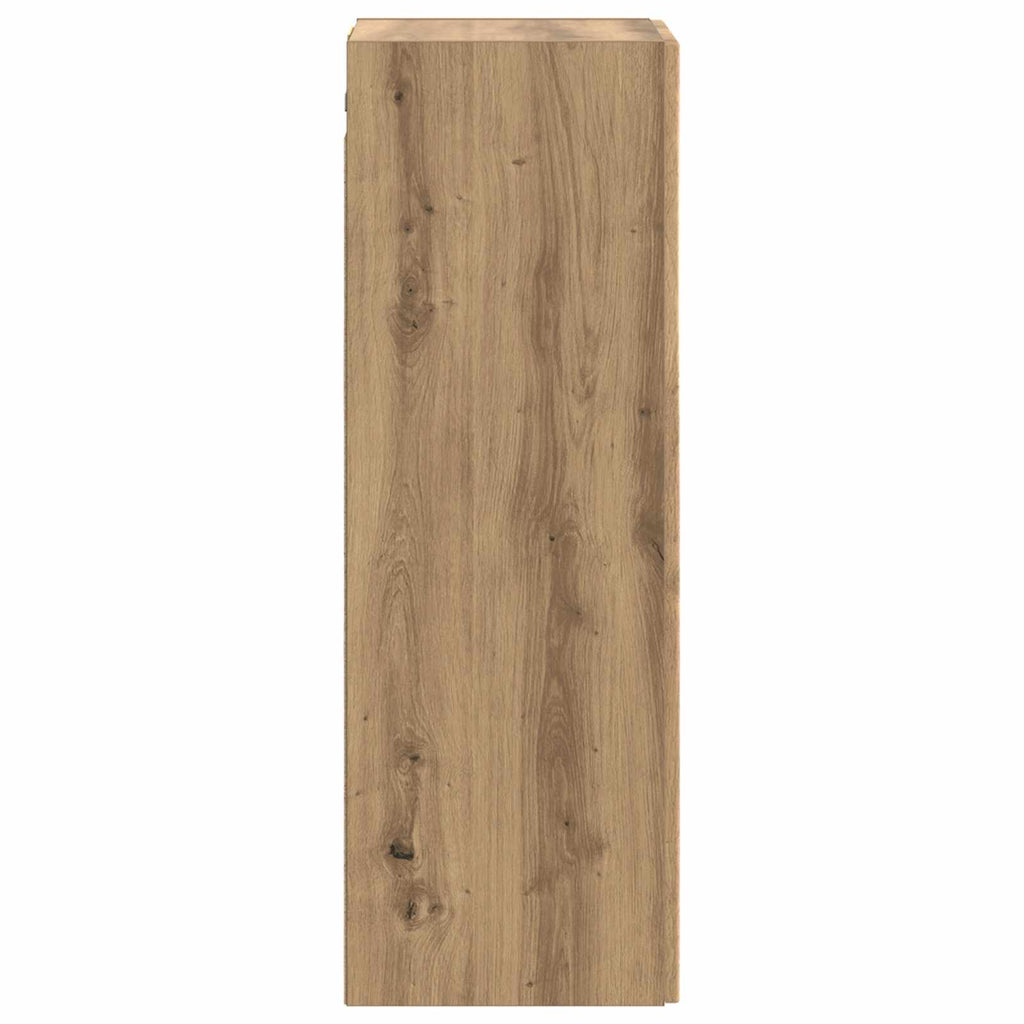 Wandmontierter Badezimmerschrank Artisan-Eiche