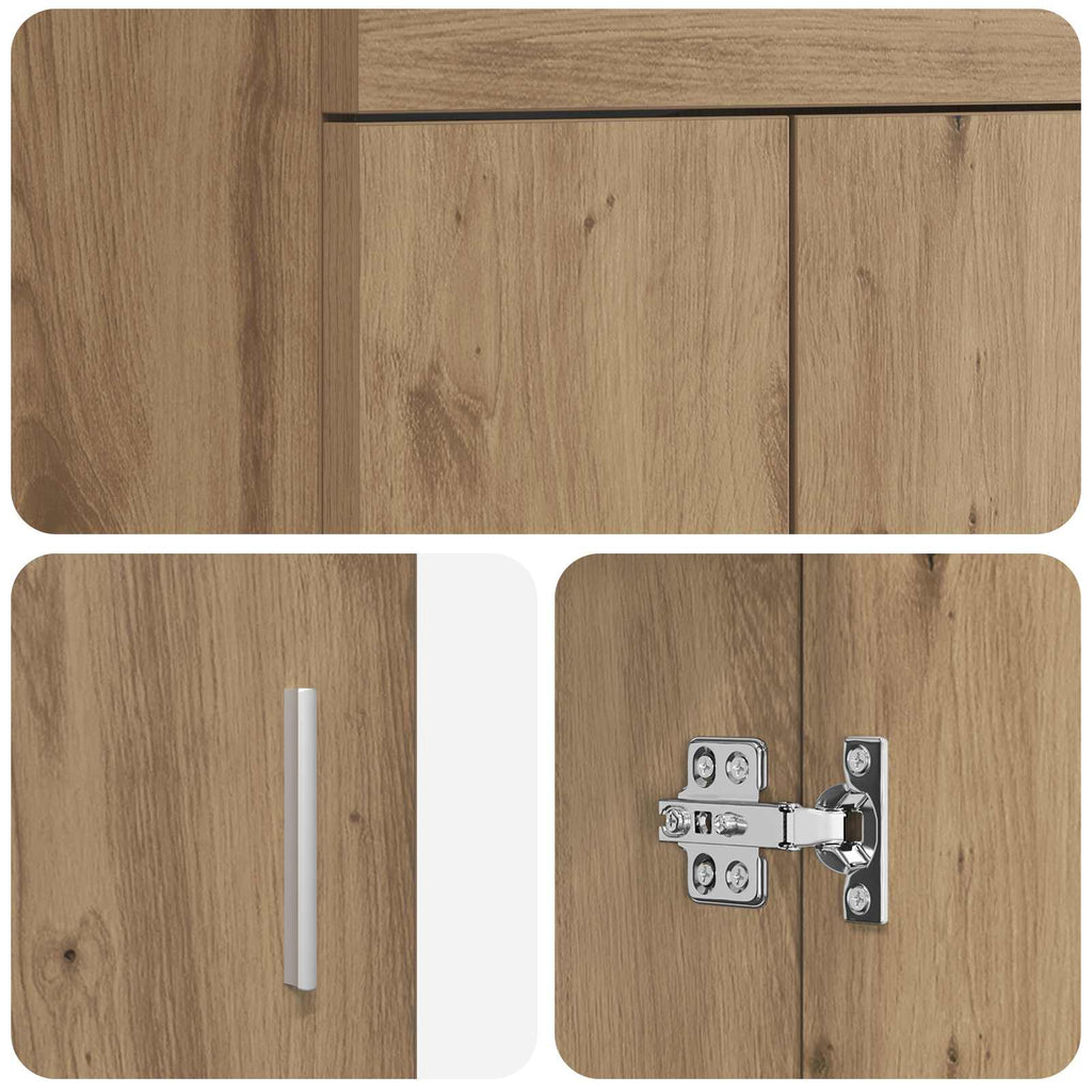 Badezimmerschrank mit Waschbecken Artisan-Eiche