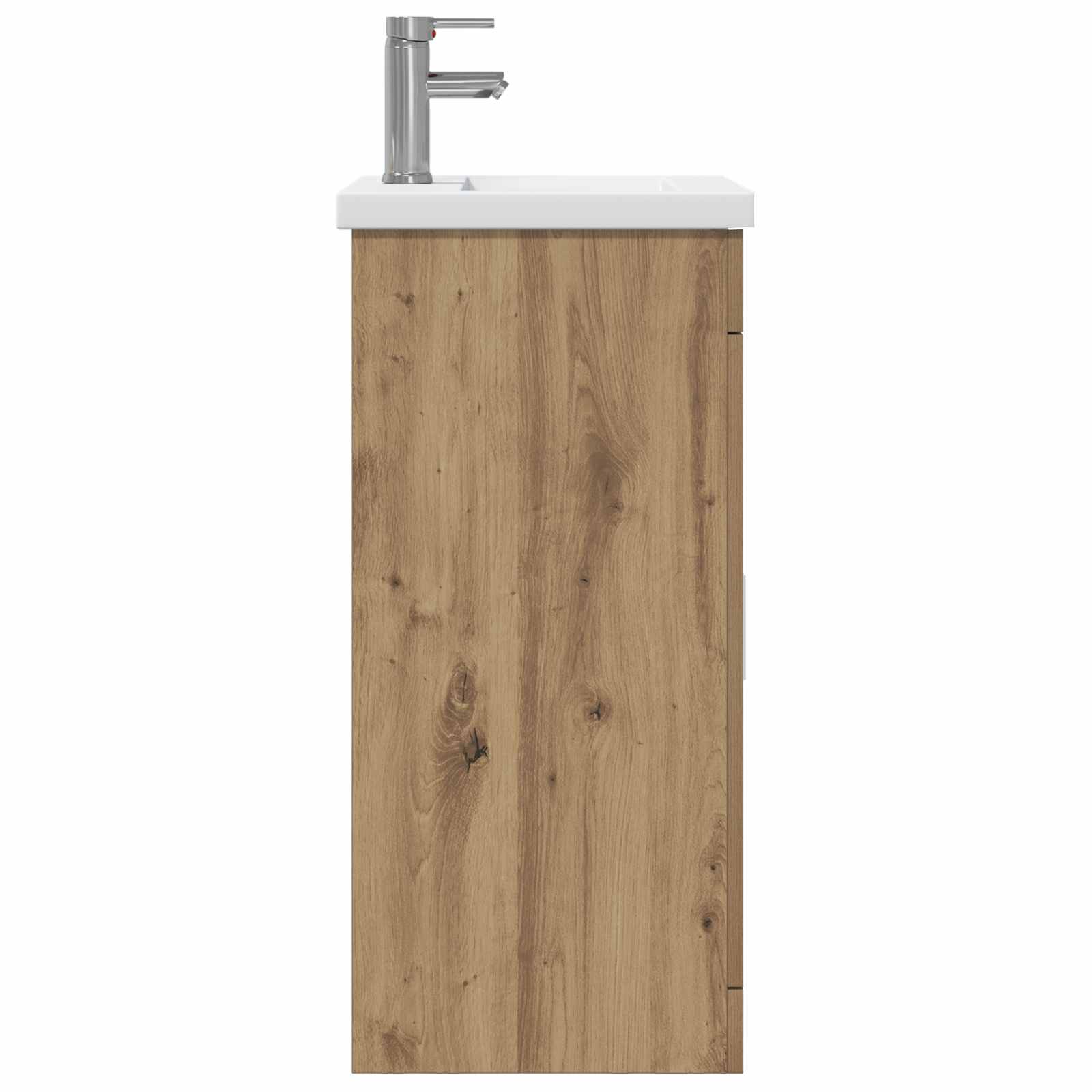 Badezimmerschrank mit Waschbecken Artisan-Eiche