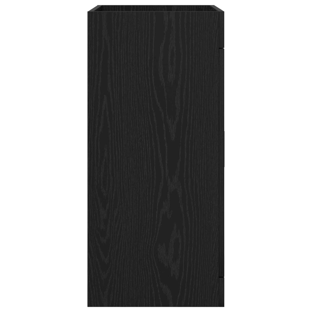 Badunterschrank Schwarze Eiche 56 x 37,5 x 81 cm Holzwerkstoff