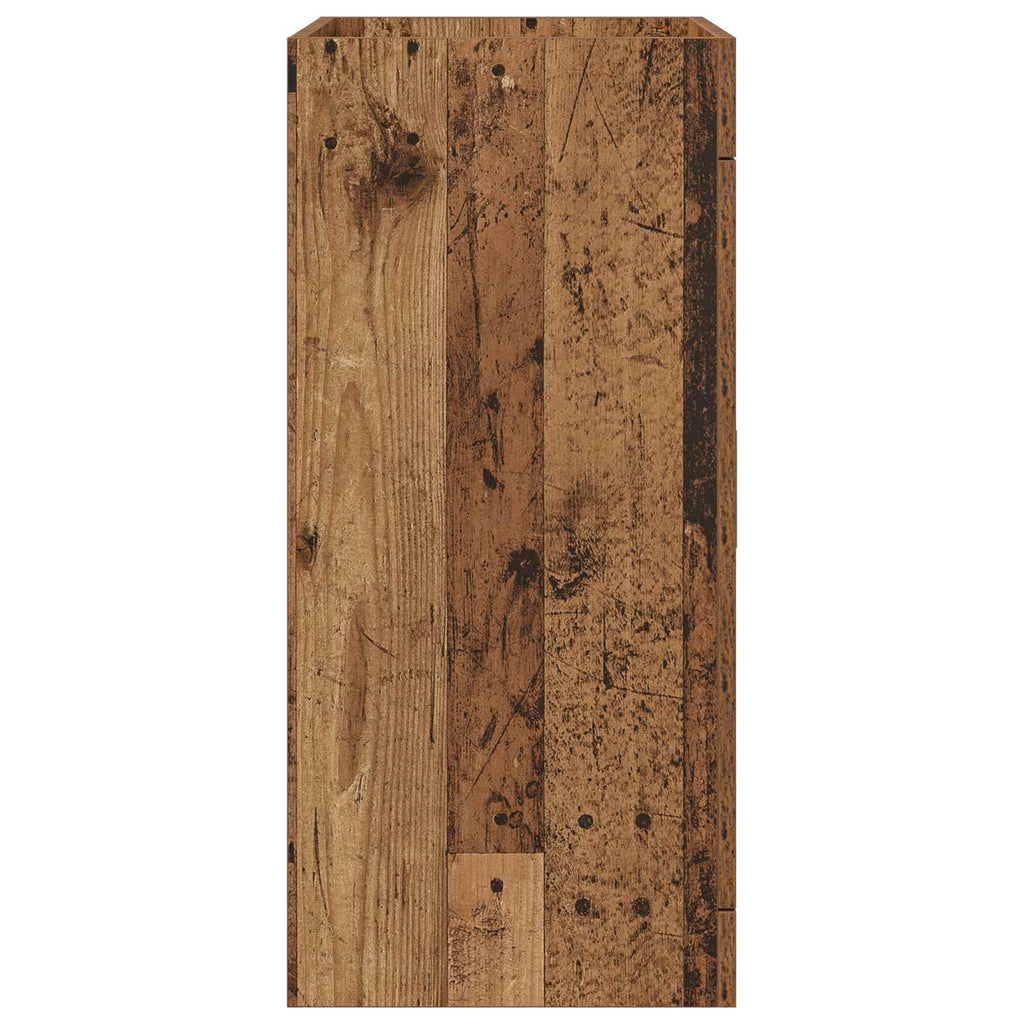 Badunterschrank Altholz 56 x 37,5 x 81 cm Holzwerkstoff