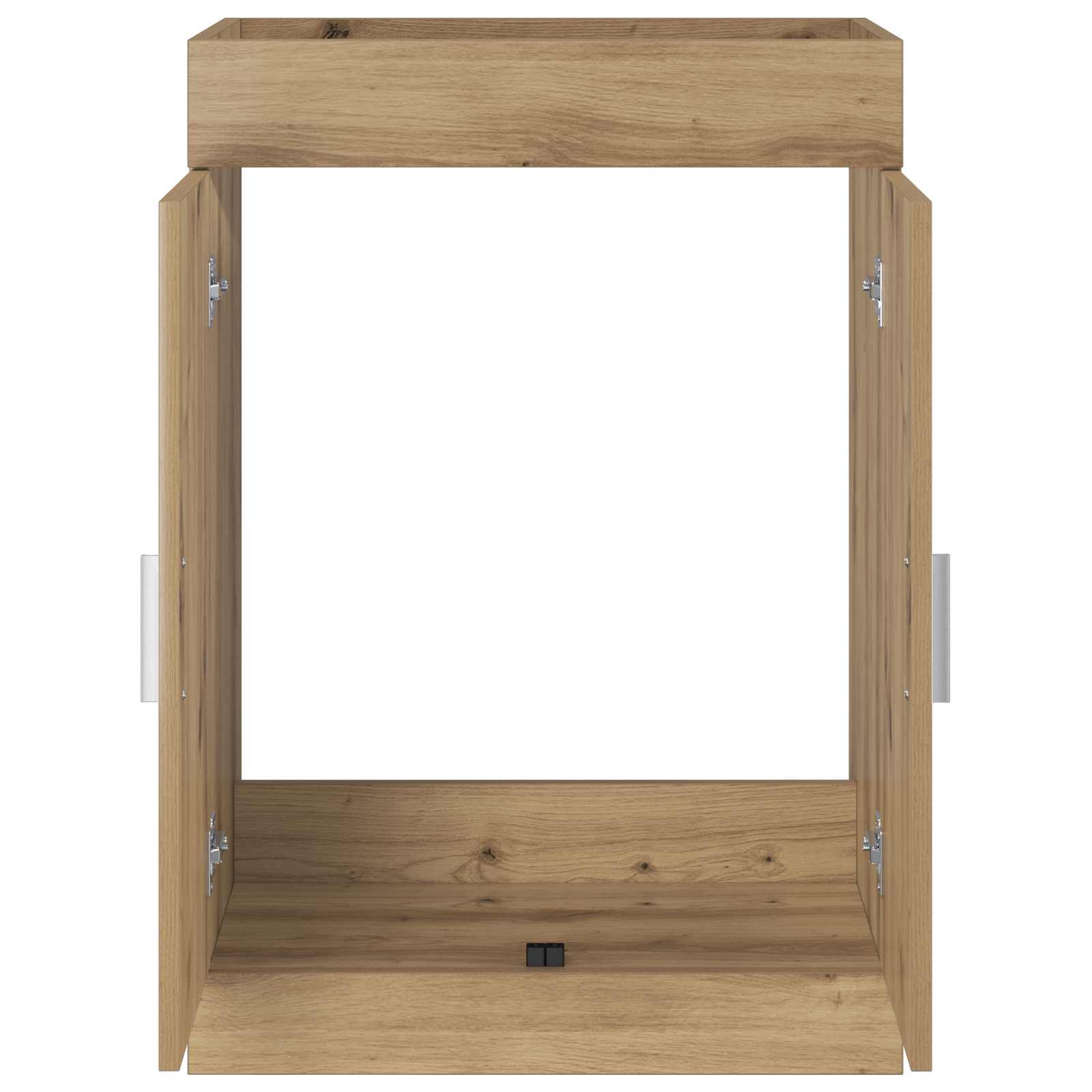 Badunterschrank Artisan-Eiche 56 x 37,5 x 81 cm Holzwerkstoff