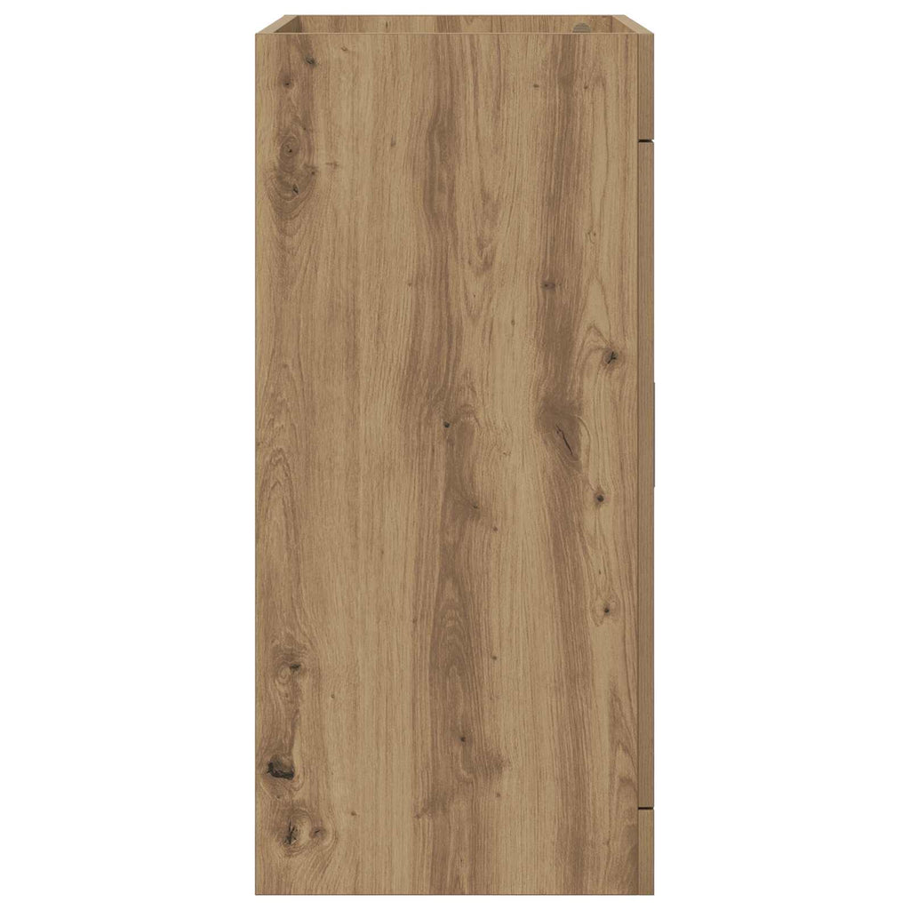 Badunterschrank Artisan-Eiche 56 x 37,5 x 81 cm Holzwerkstoff
