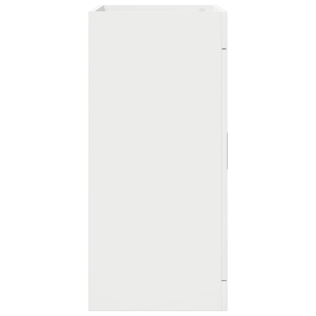Badunterschrank Weiß 78,5 x 37,5 x 81 cm Holzwerkstoff