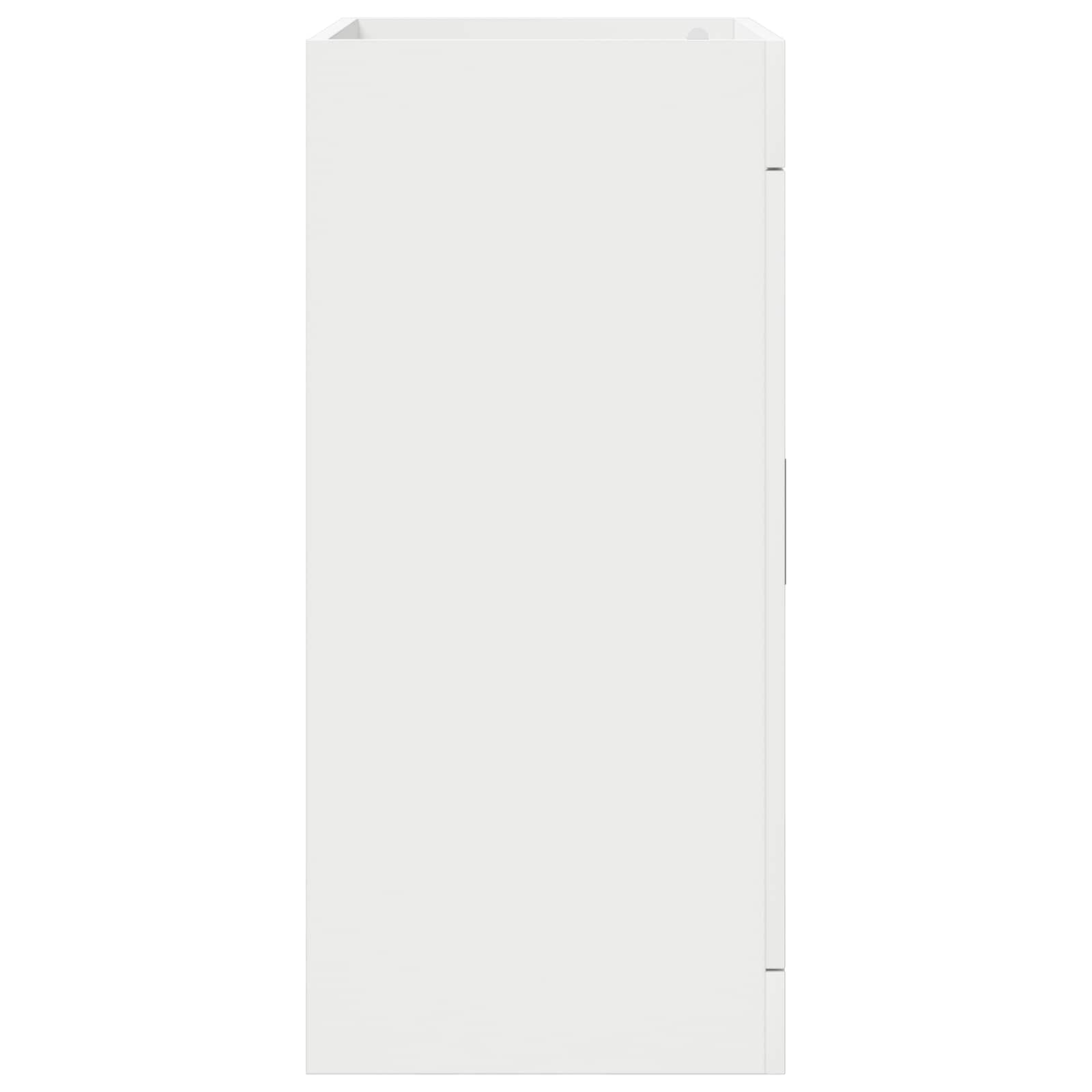 Badunterschrank Weiß 78,5 x 37,5 x 81 cm Holzwerkstoff