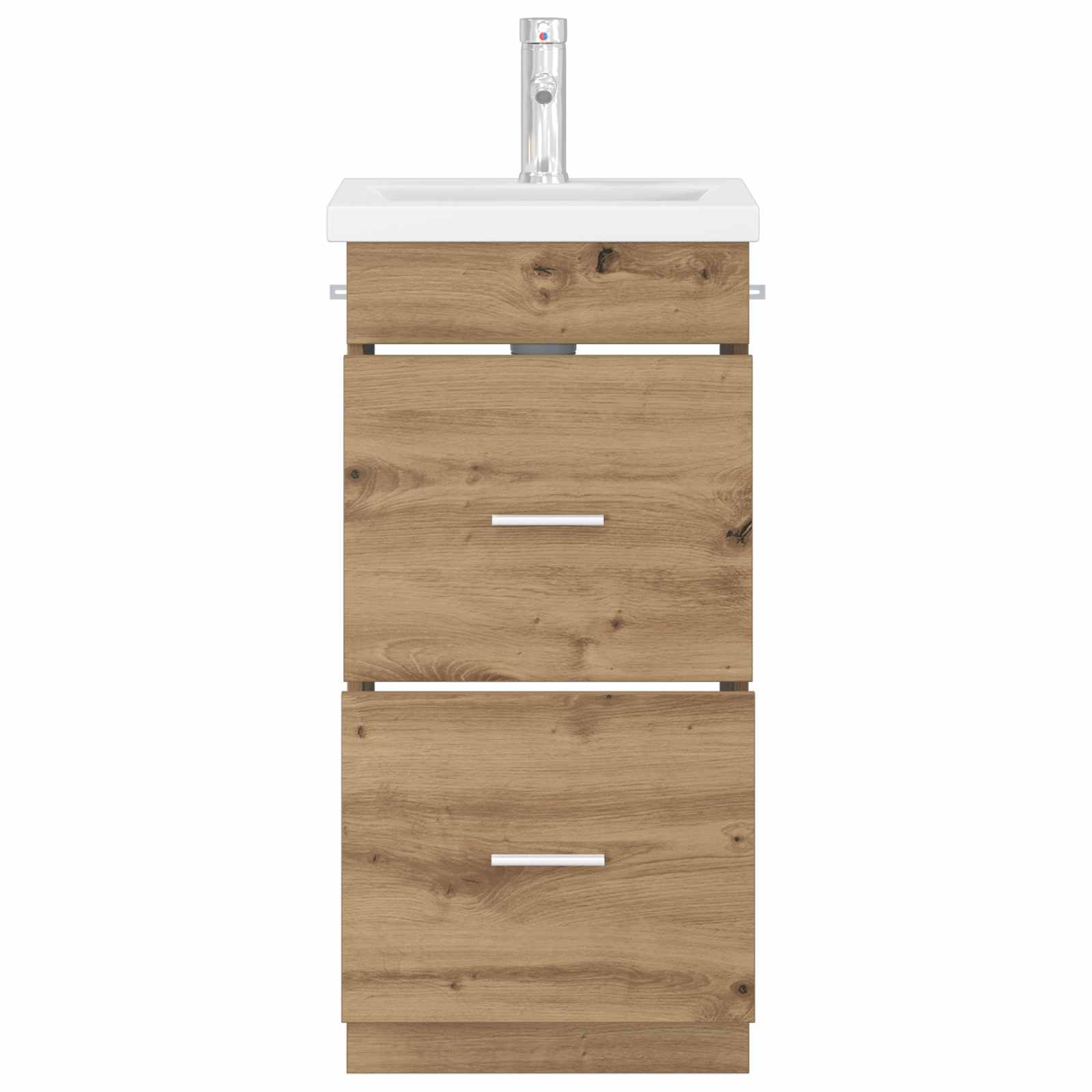 Badezimmerschrank mit Waschbecken Artisan-Eiche