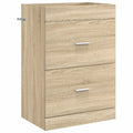 Badunterschrank Sonoma-Eiche 56 x 37,5 x 81 cm Holzwerkstoff