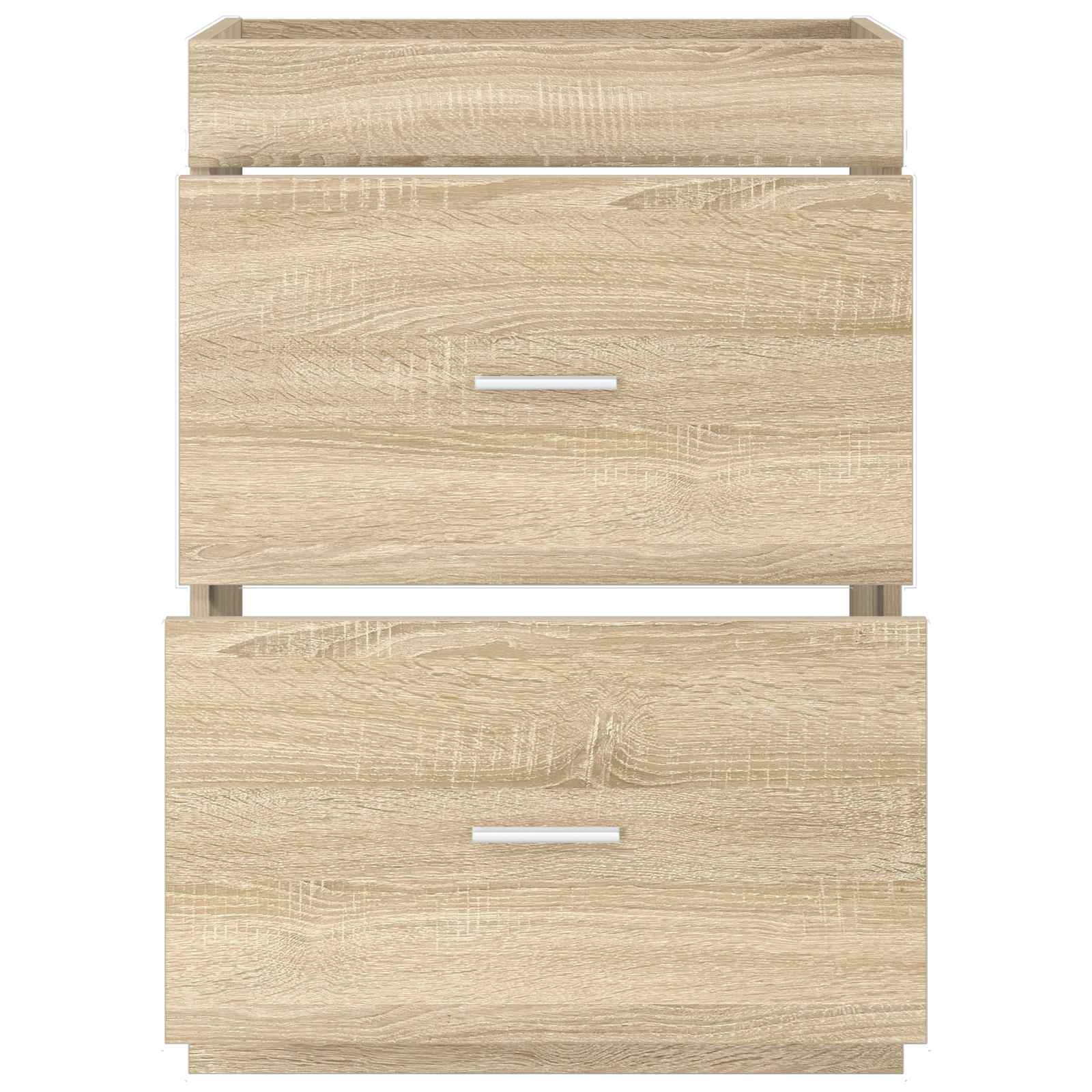 Badunterschrank Sonoma-Eiche 56 x 37,5 x 81 cm Holzwerkstoff