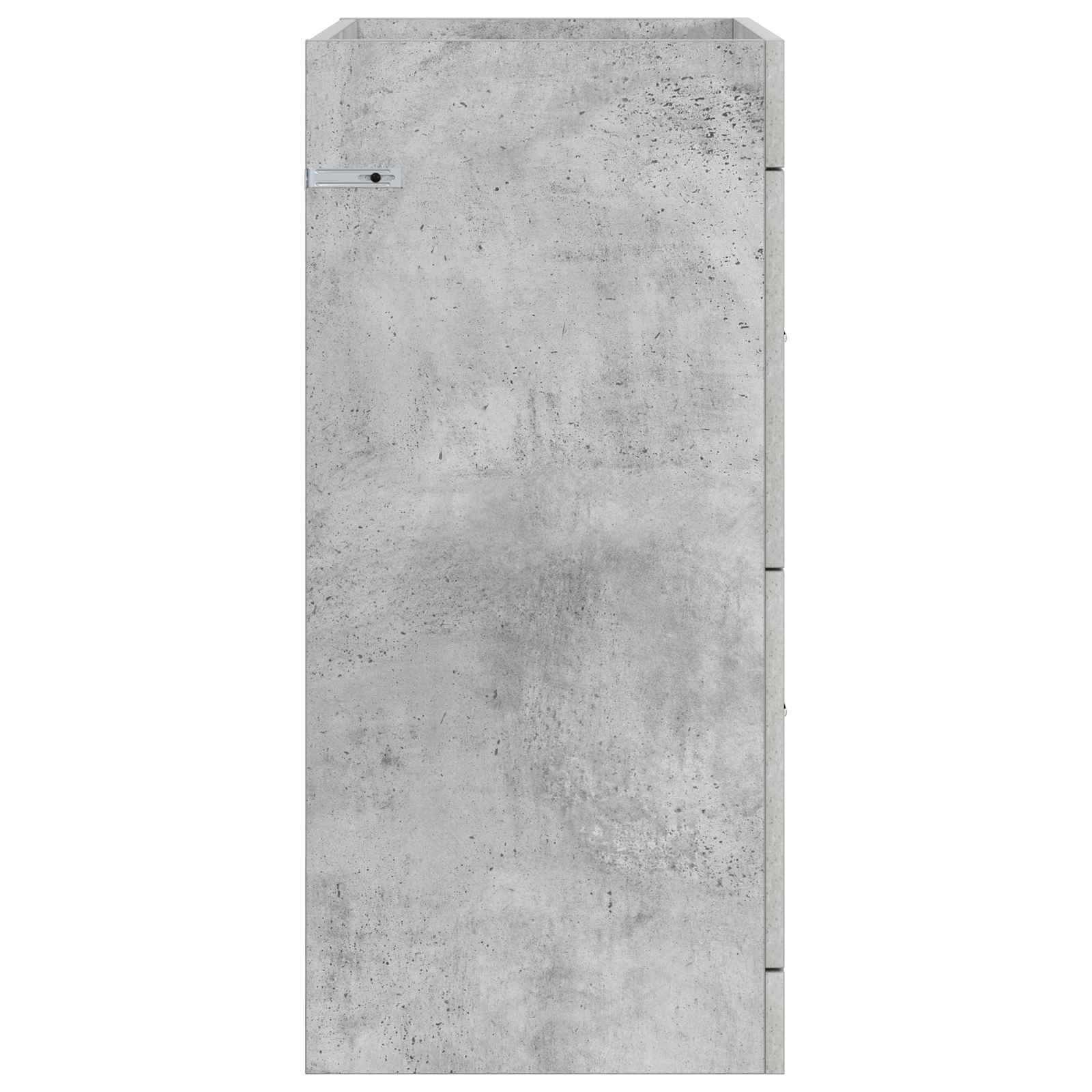 Badunterschrank Betongrau 56 x 37,5 x 81 cm Holzwerkstoff