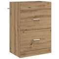 Badunterschrank Artisan-Eiche 56 x 37,5 x 81 cm Holzwerkstoff