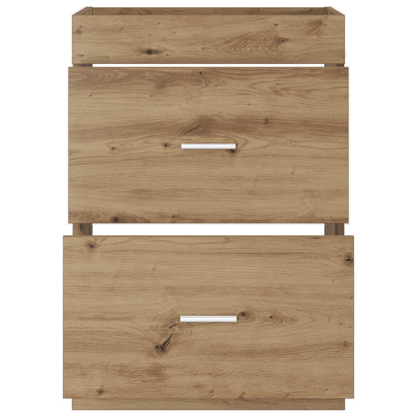 Badunterschrank Artisan-Eiche 56 x 37,5 x 81 cm Holzwerkstoff