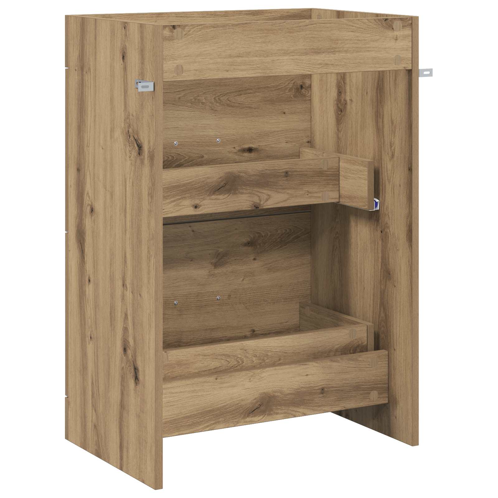 Badunterschrank Artisan-Eiche 56 x 37,5 x 81 cm Holzwerkstoff
