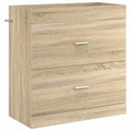 Badunterschrank Sonoma-Eiche 78,5 x 37,5 x 81 cm Holzwerkstoff