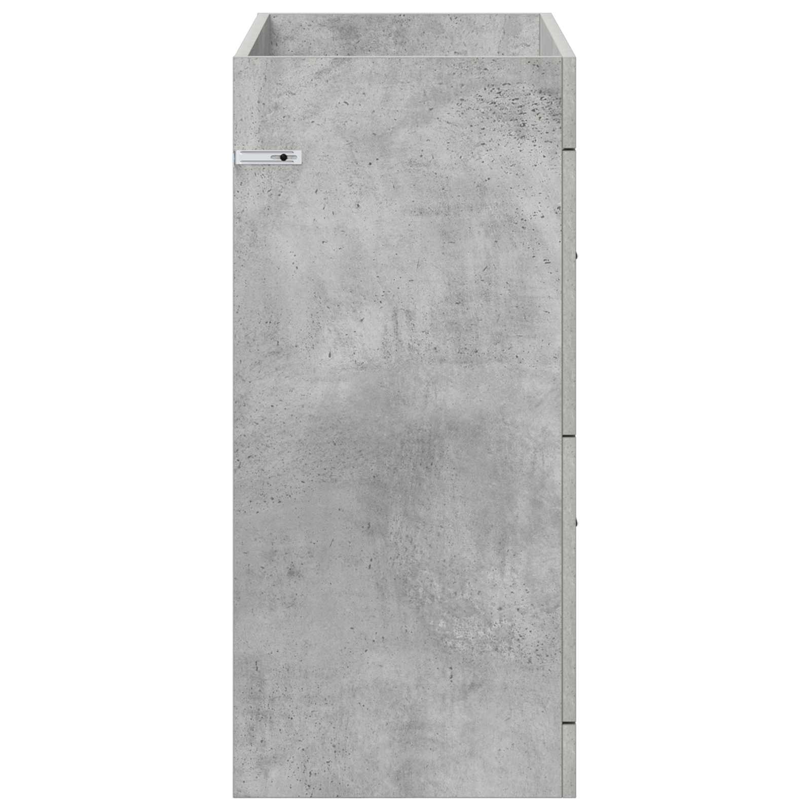 Badunterschrank Betongrau 78,5 x 37,5 x 81 cm Holzwerkstoff