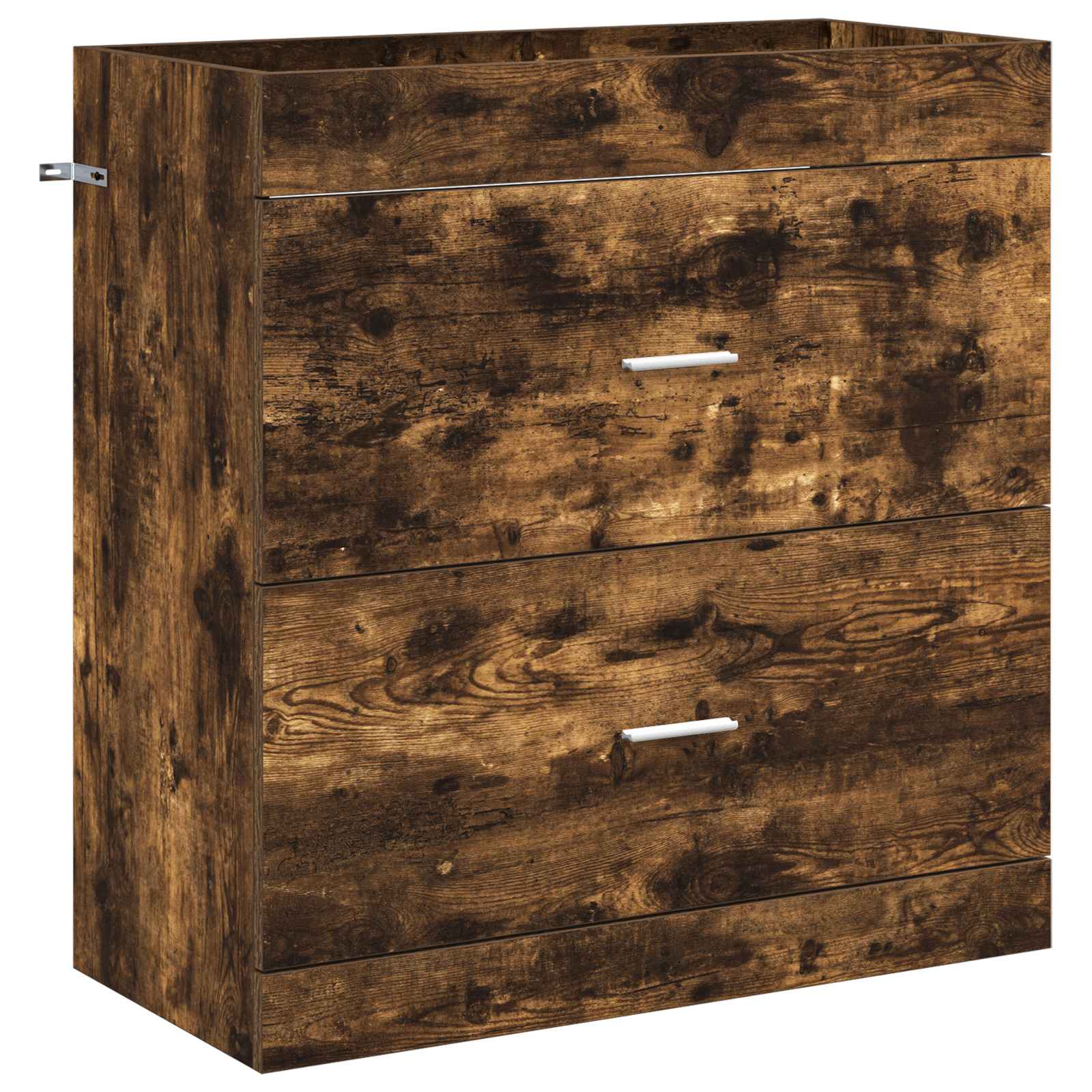 Badunterschrank Geräucherte Eiche 78,5 x 37,5 x 81 cm