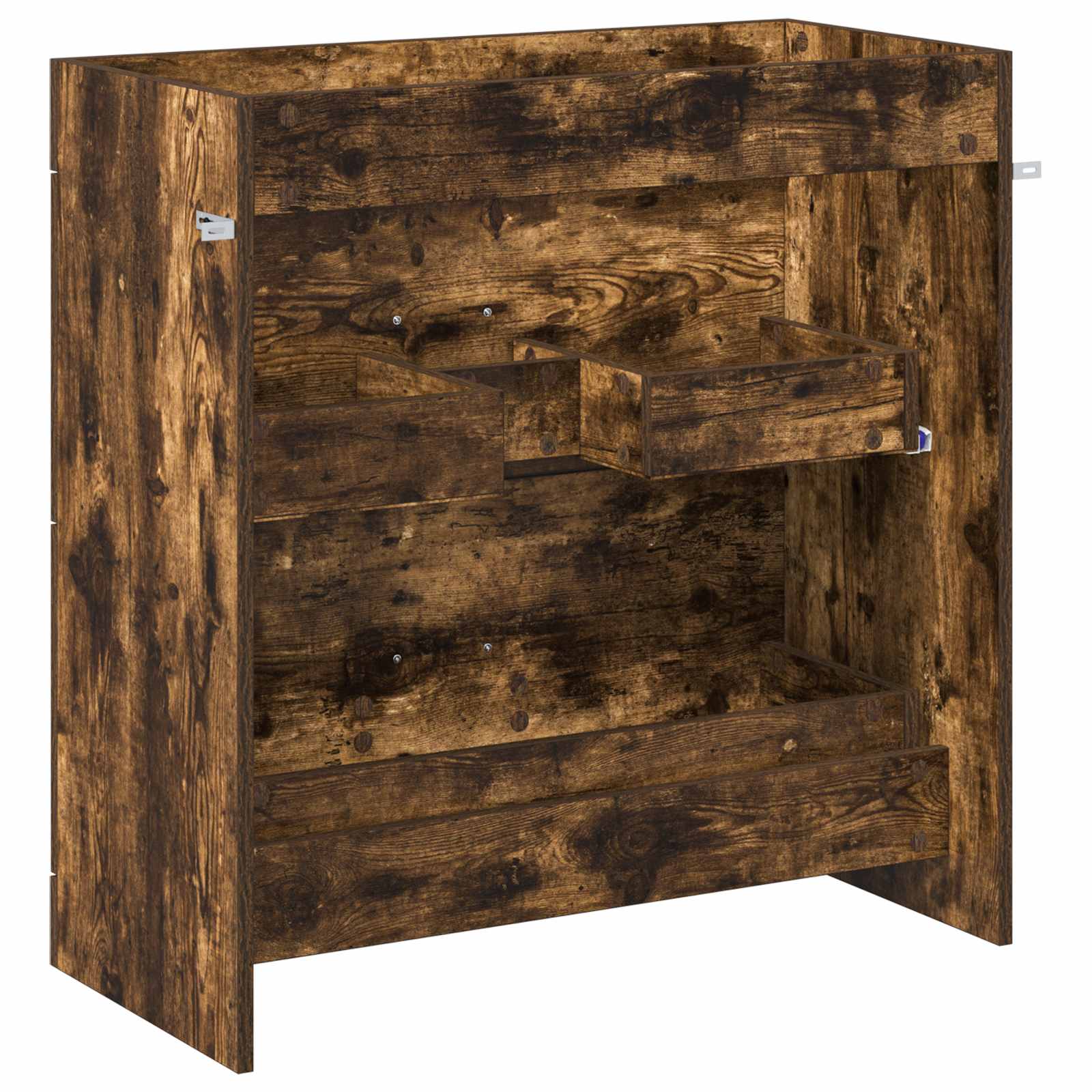 Badunterschrank Geräucherte Eiche 78,5 x 37,5 x 81 cm
