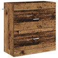 Badunterschrank Altholz 78,5 x 37,5 x 81 cm Holzwerkstoff