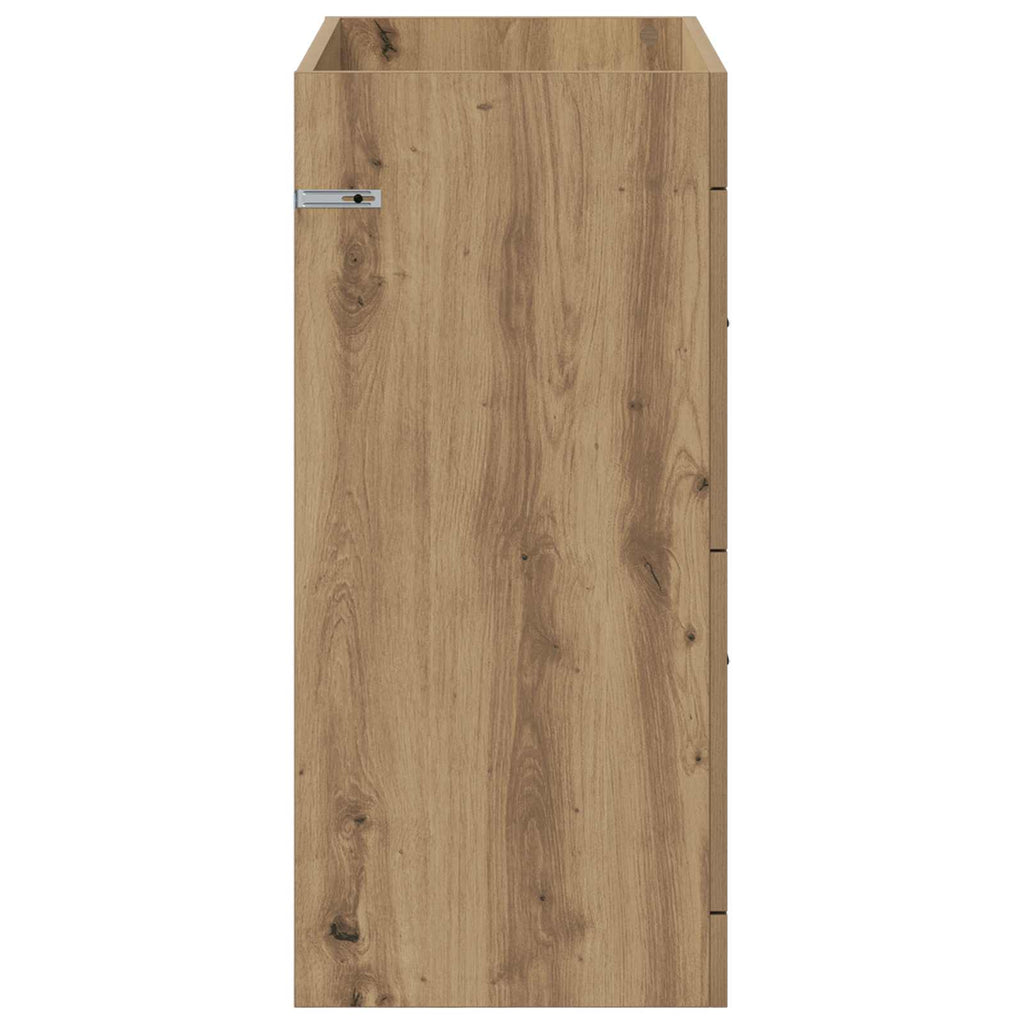 Badunterschrank Artisan-Eiche 78,5 x 37,5 x 81 cm Holzwerkstoff