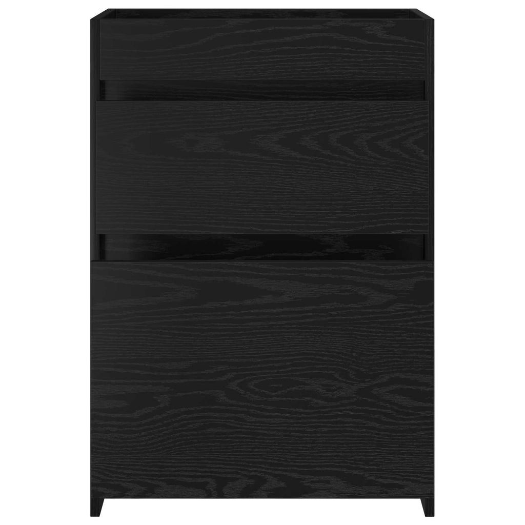 Badunterschrank Schwarze Eiche 56 x 37,5 x 81 cm Holzwerkstoff