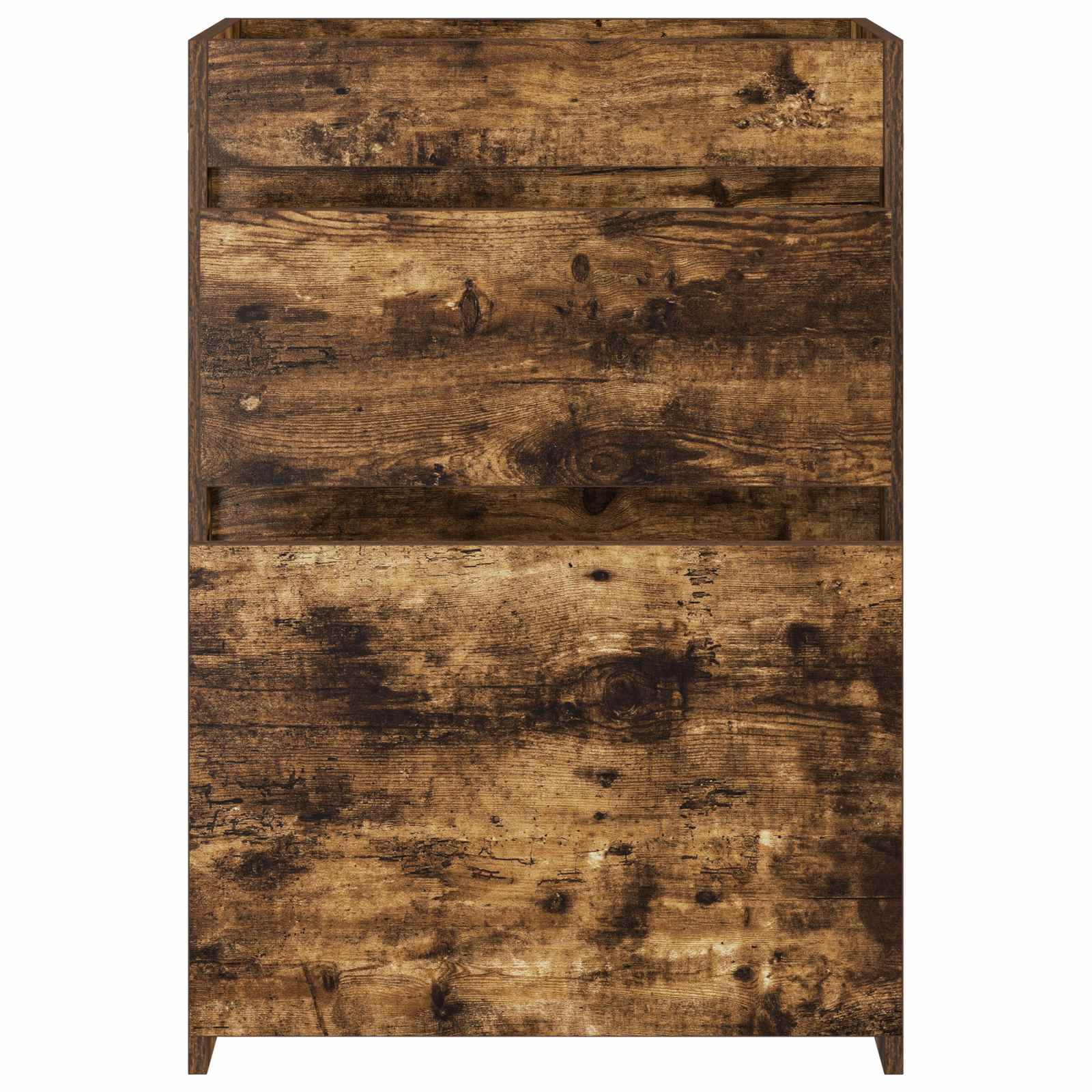 Badunterschrank Geräucherte Eiche 56 x 37,5 x 81 cm