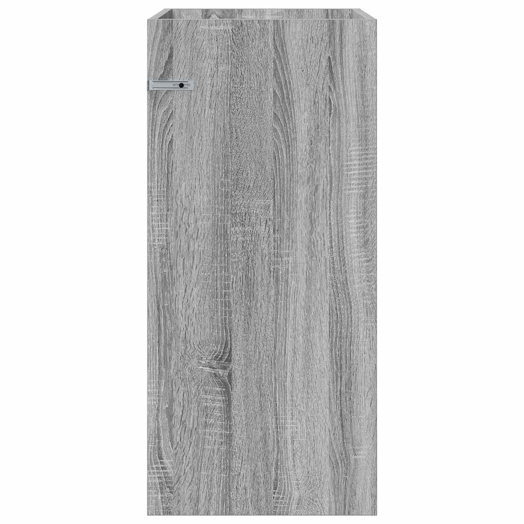 Badunterschrank Grau Sonoma 56 x 37,5 x 81 cm Holzwerkstoff