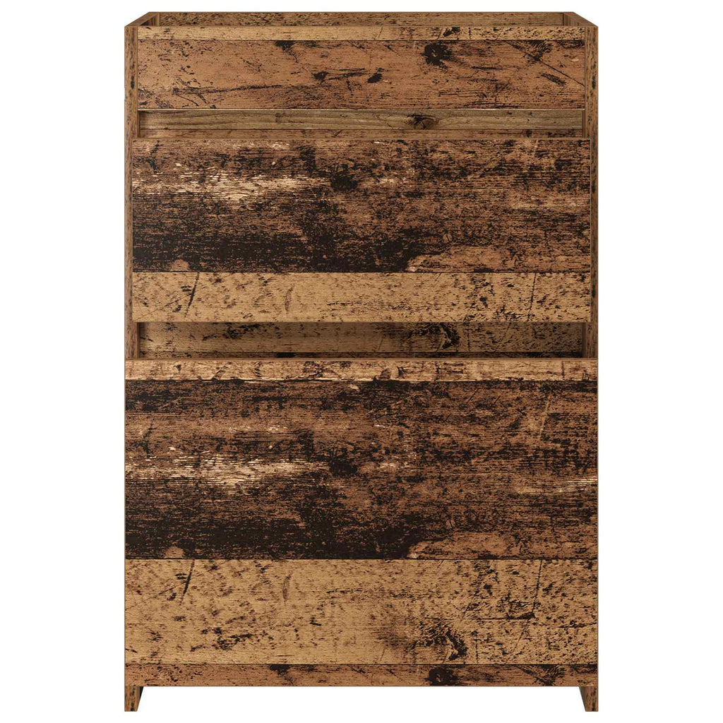 Badunterschrank Altholz 56 x 37,5 x 81 cm Holzwerkstoff