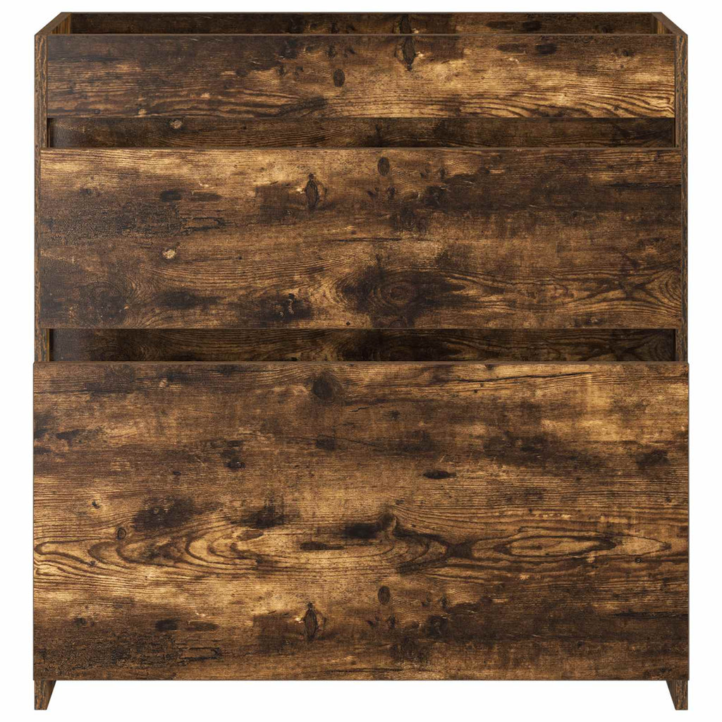 Badunterschrank Geräucherte Eiche 78,5 x 37,5 x 81 cm