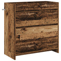Badunterschrank Altholz 78,5 x 37,5 x 81 cm Holzwerkstoff
