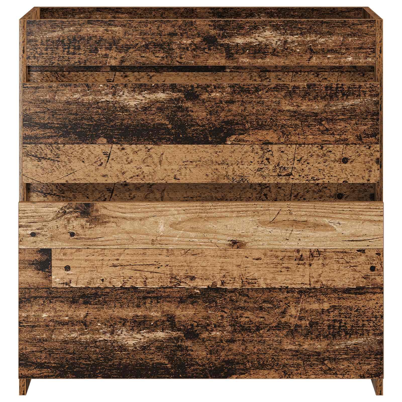 Badunterschrank Altholz 78,5 x 37,5 x 81 cm Holzwerkstoff