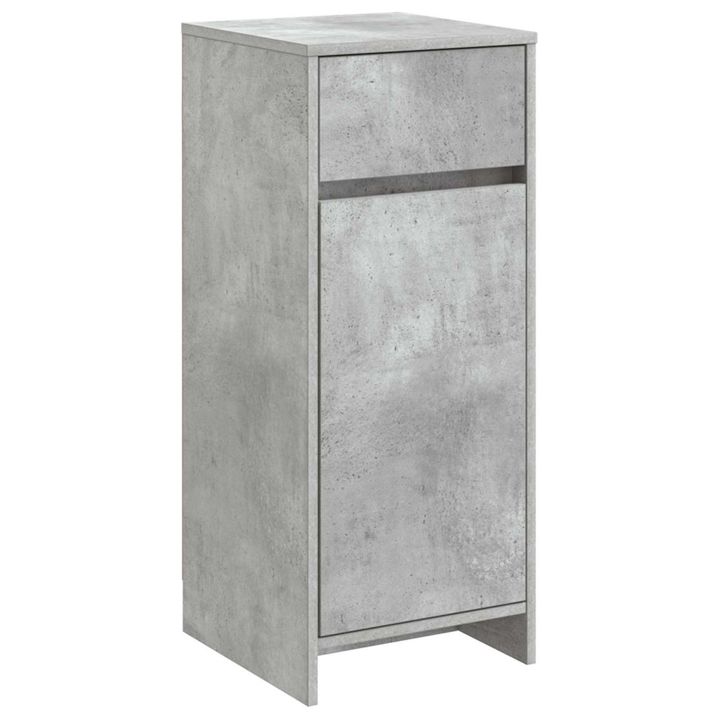 Badezimmerschrank Betongrau 35 x 36,5 x 85 cm Holzwerkstoff