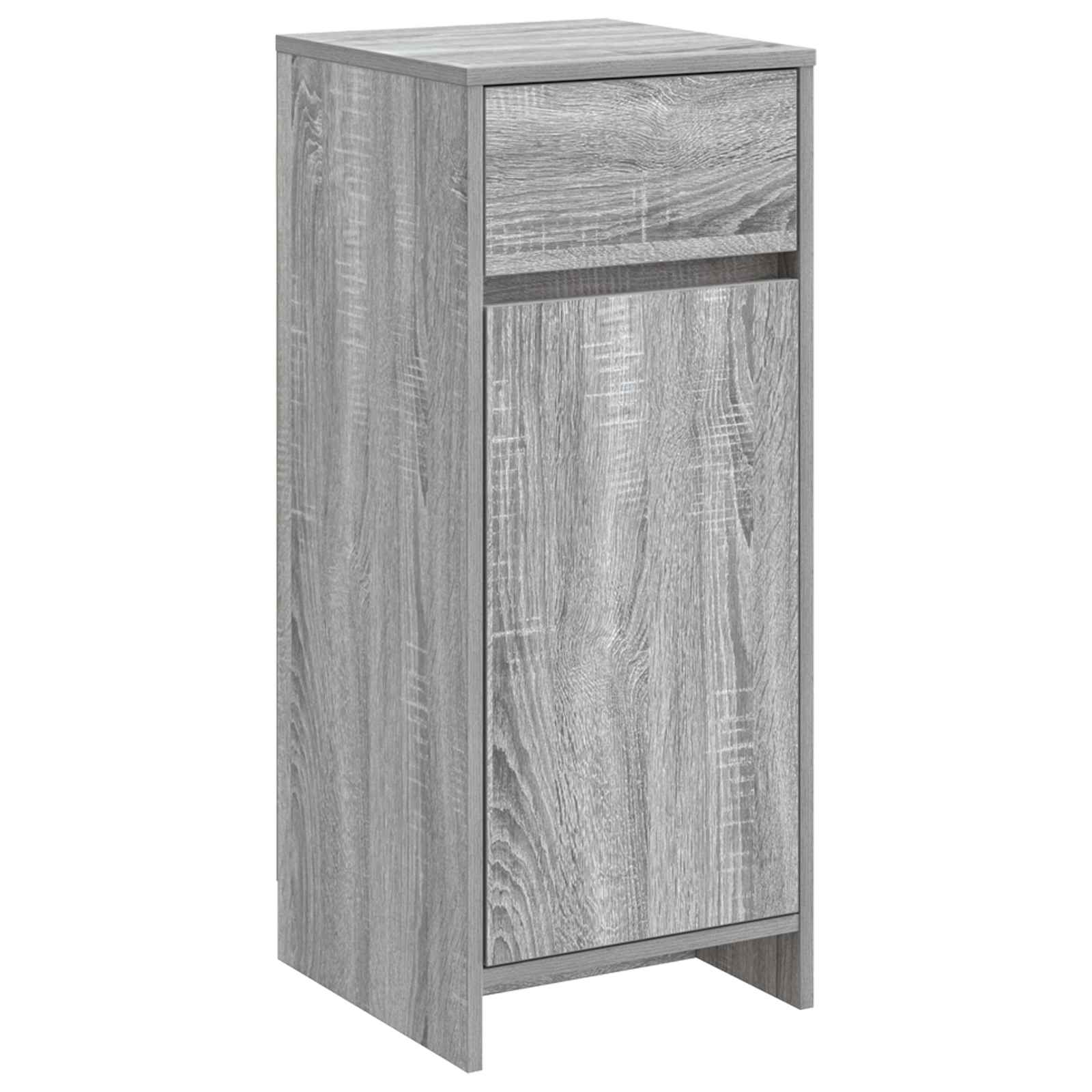 Badezimmerschrank Grau Sonoma 35 x 36,5 x 85 cm Holzwerkstoff