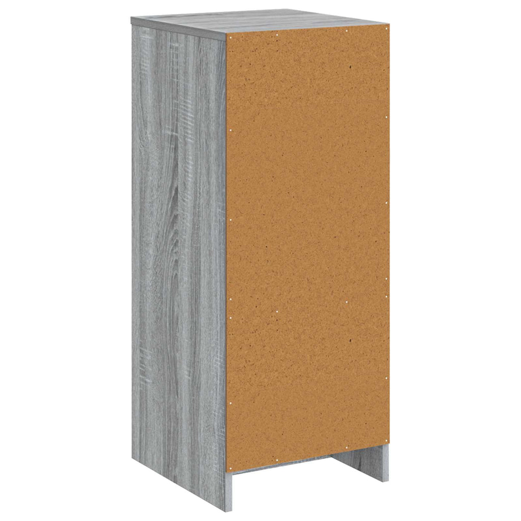 Badezimmerschrank Grau Sonoma 35 x 36,5 x 85 cm Holzwerkstoff